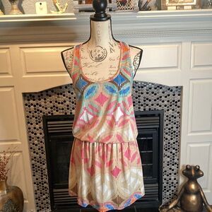 Tori Richard romper dress, size medium, excellent used condition